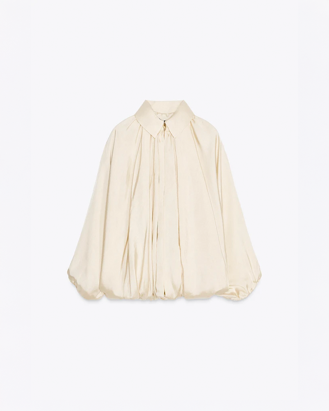 Velora Pleated Bomber