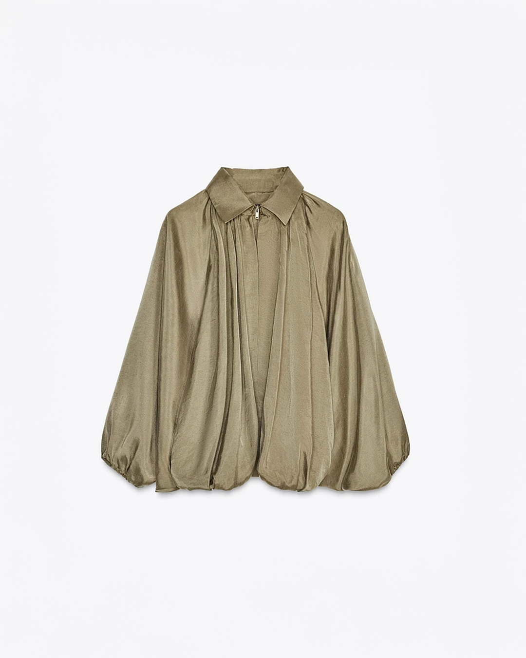 Velora Pleated Bomber