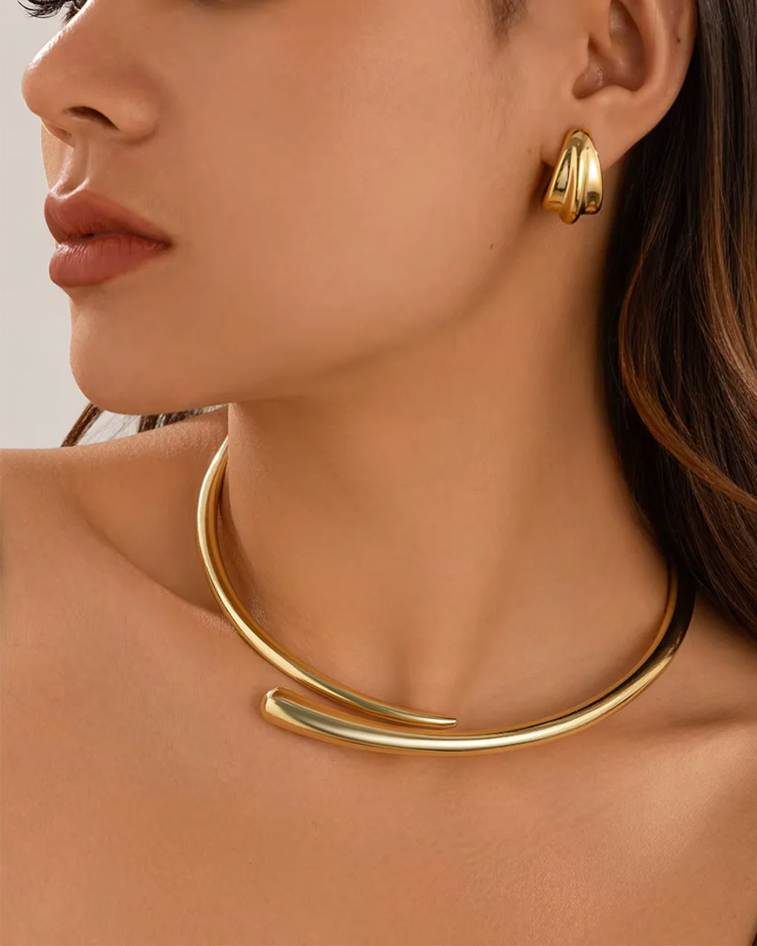 Chiara Metal Choker Chain