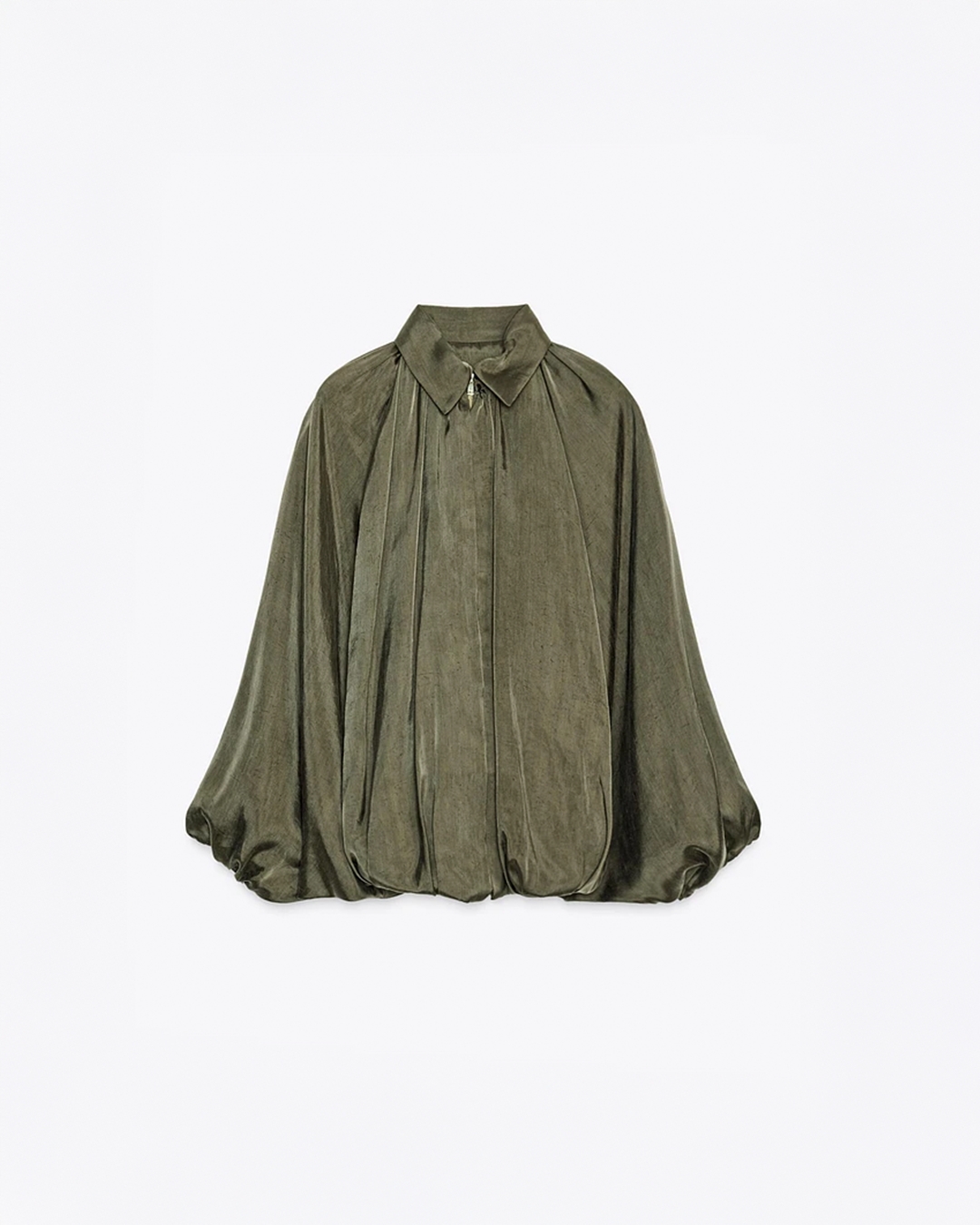 Velora Pleated Bomber