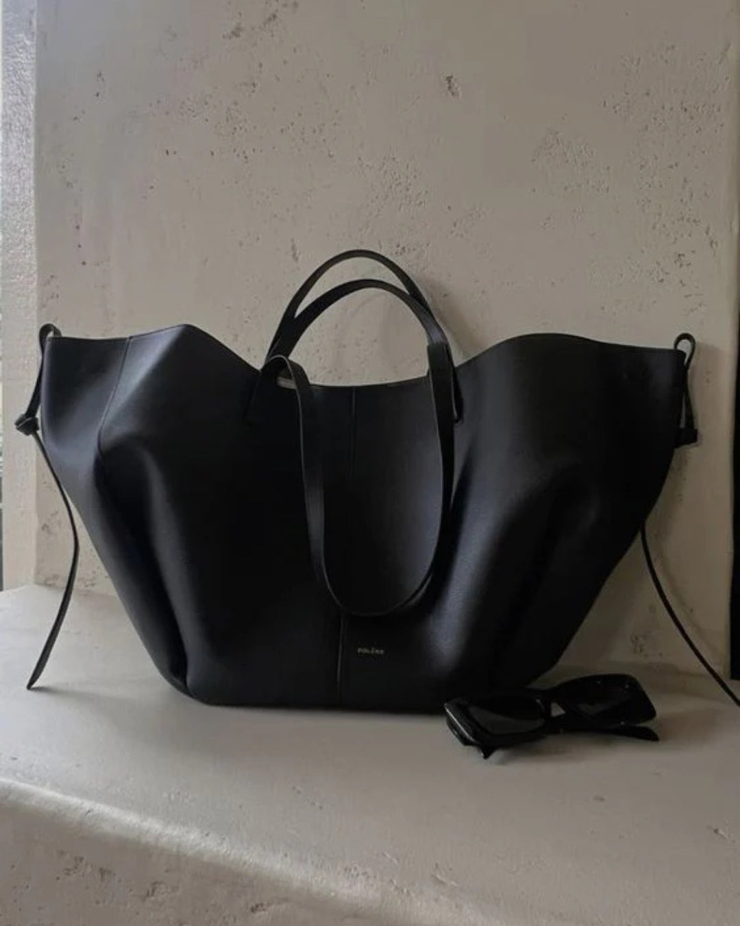 Viny Shopper Tasche - Schwarz