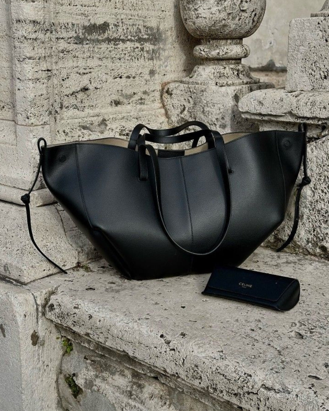 Viny Shopper Tasche - Schwarz