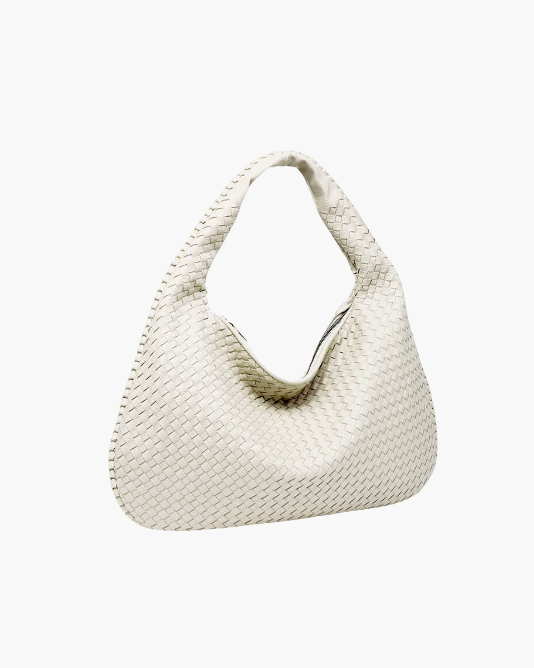 Sophia Gewebte Tasche - Weiß