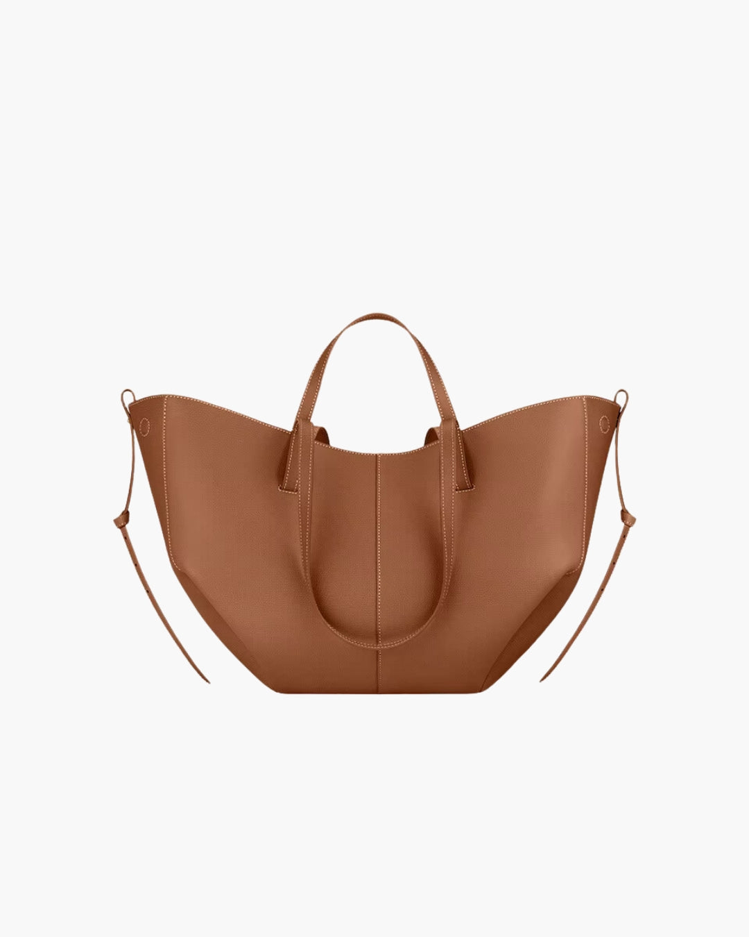 Sac cabas en vinyle - Marron