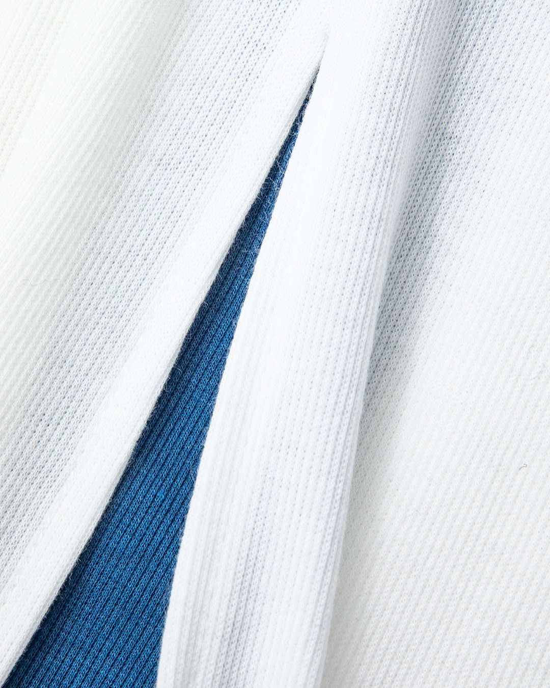 Robe longue en tricot à col en V Belle