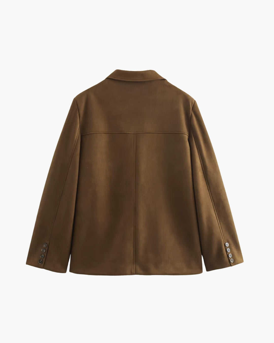 Blazer en daim Elena