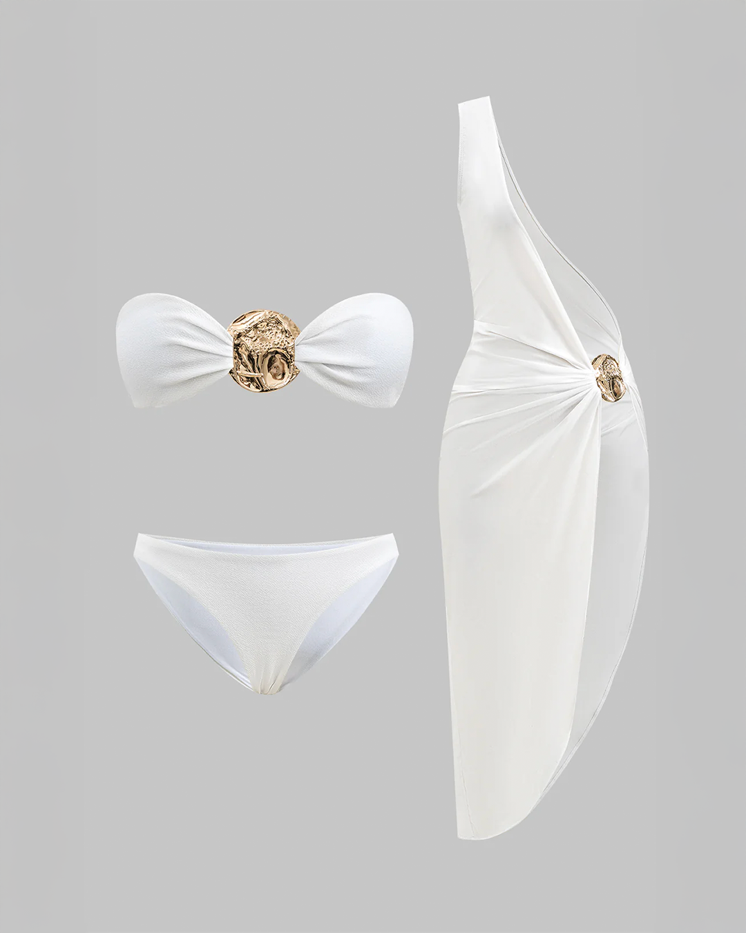 Raya Metallic Bikini Set