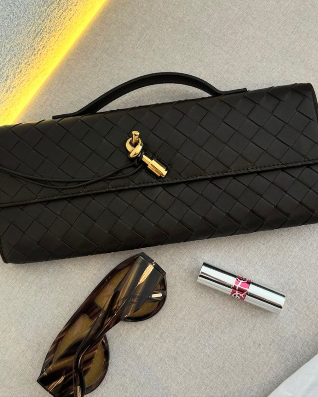 Hanna Clutch - Schwarz