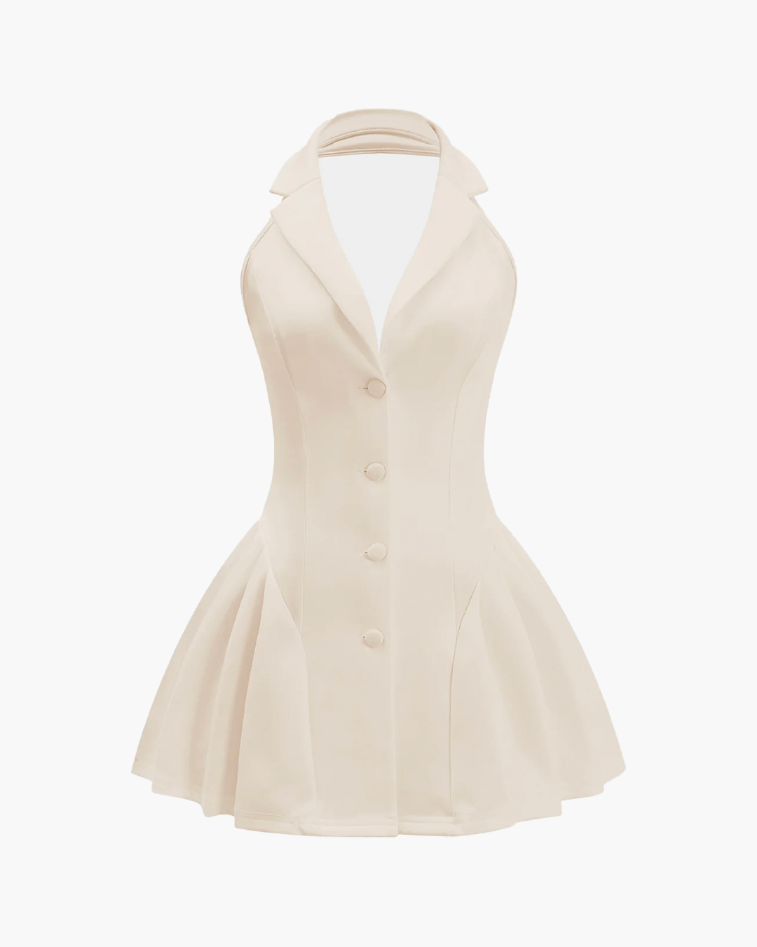 Elise Halter Ruffle Dress