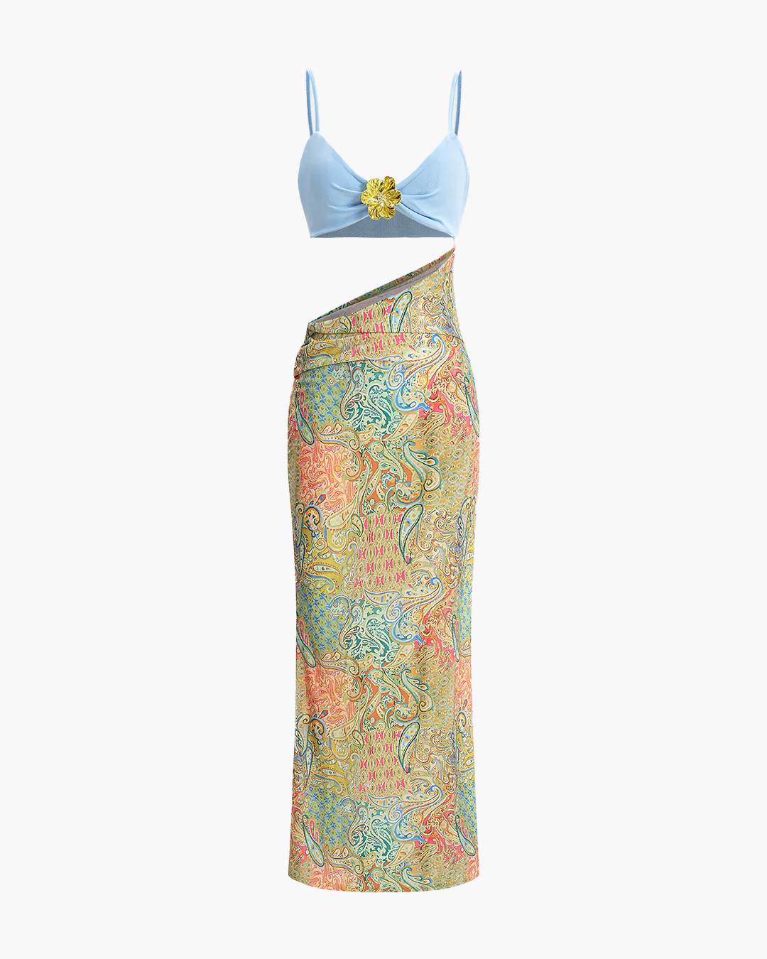 Robe longue abstraite Allure