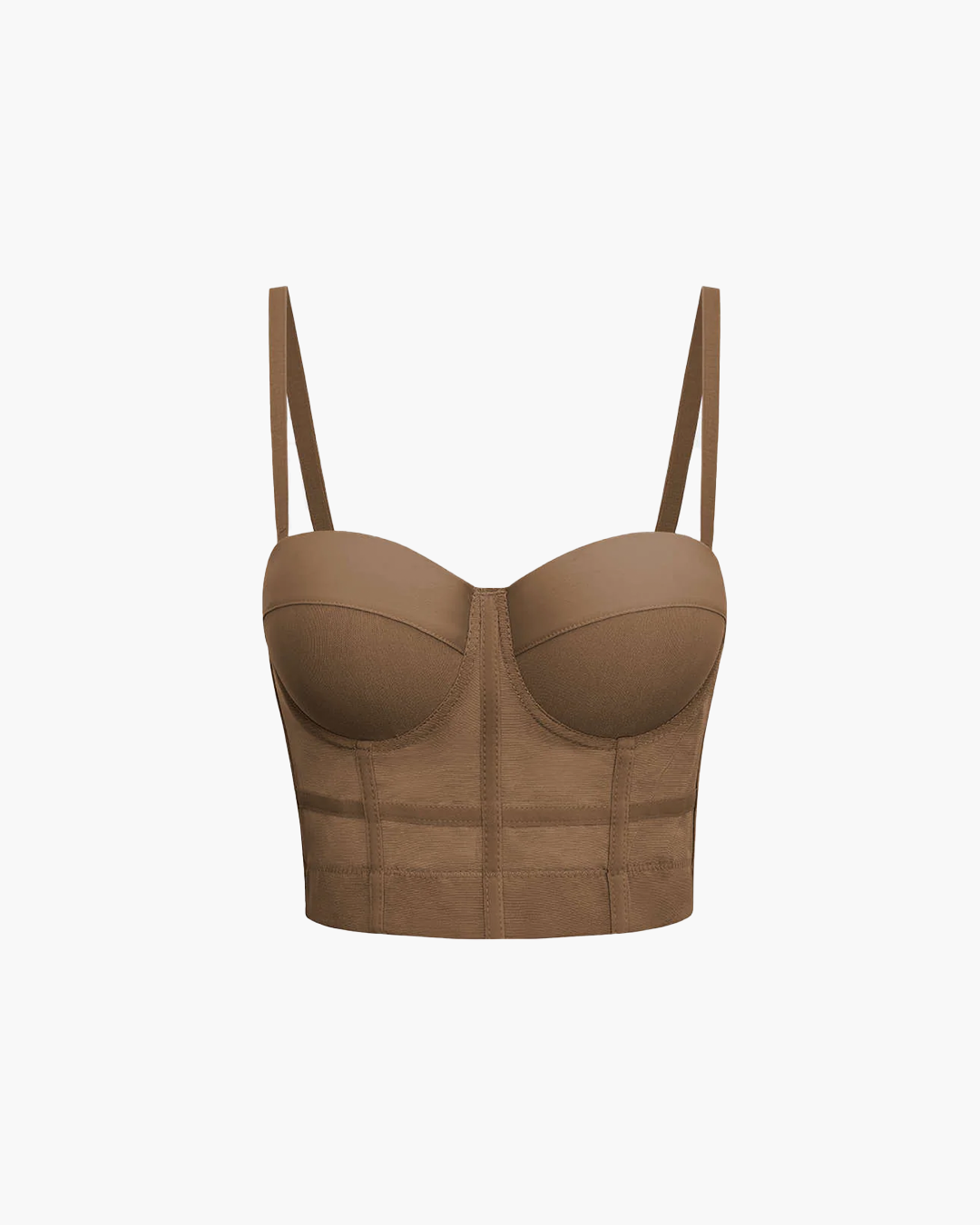 Lina - Haut bustier à armatures en maille