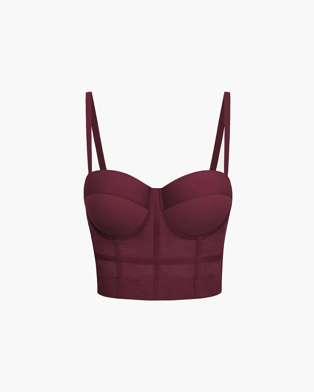 Lina - Haut bustier à armatures en maille