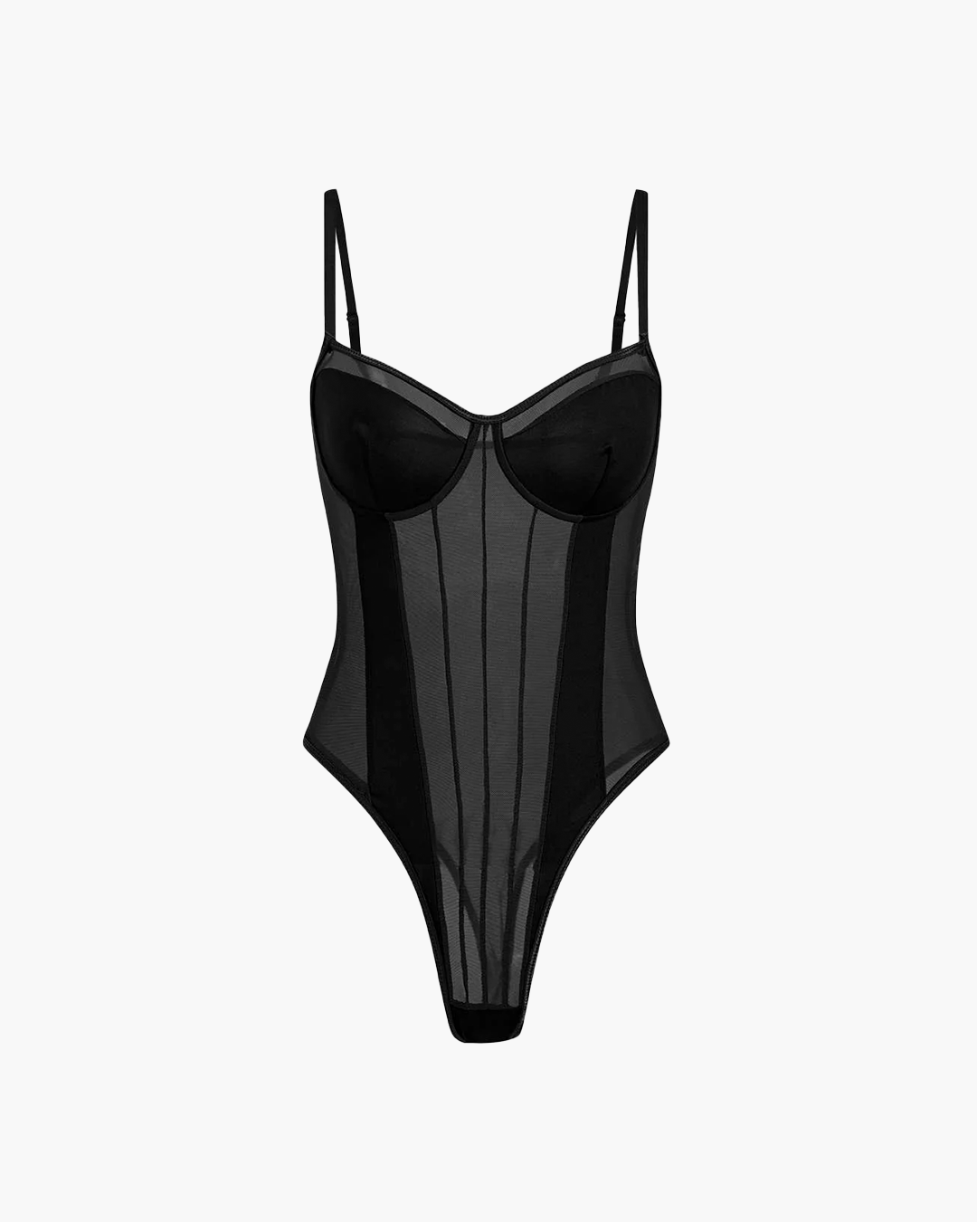 Milou - Body corset en maille