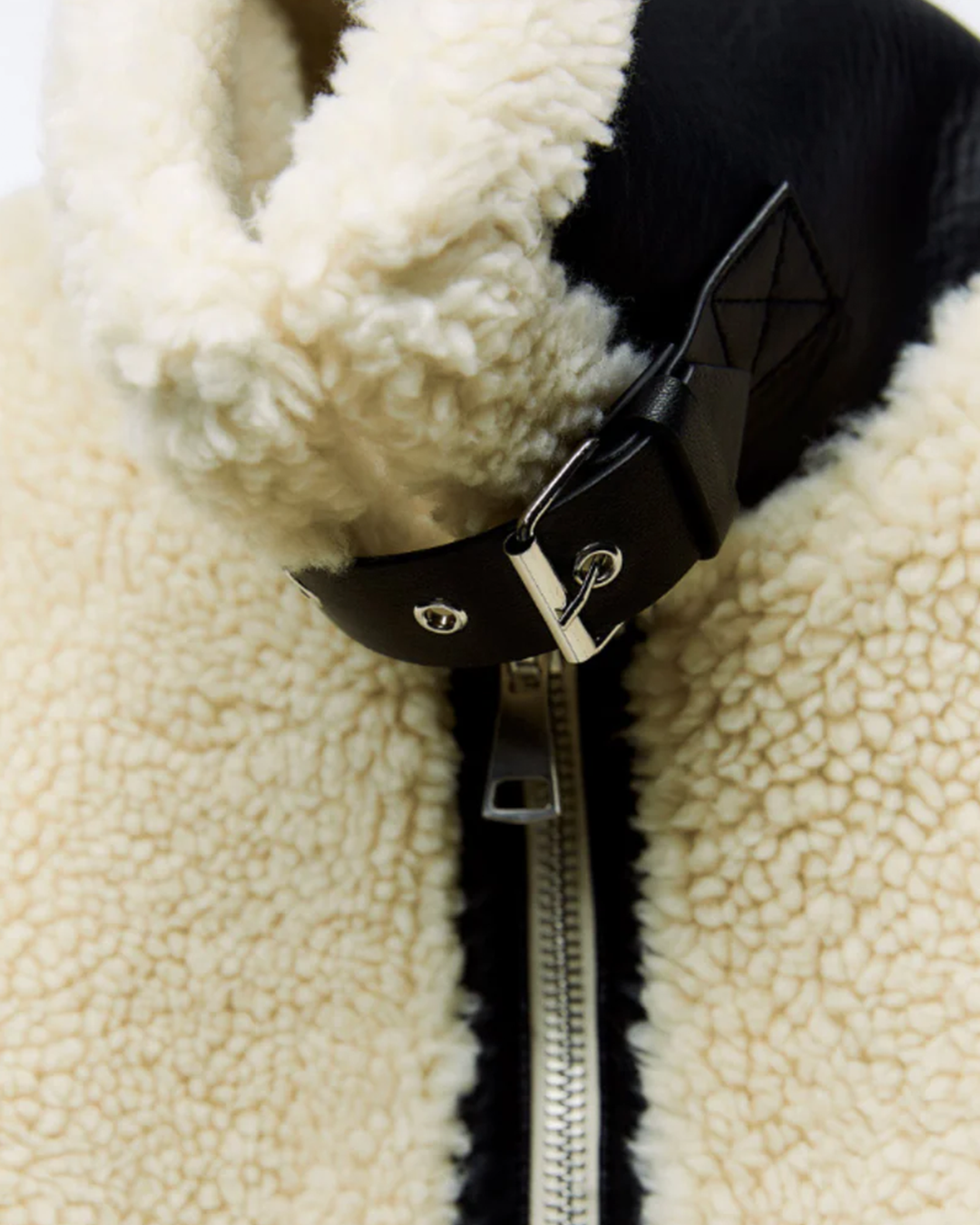 Manteau en peau de mouton Montebello