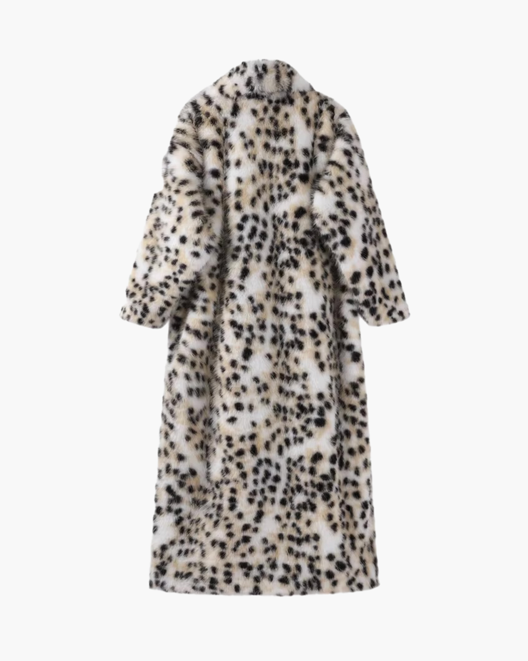 Manteau en fausse fourrure léopard Nova