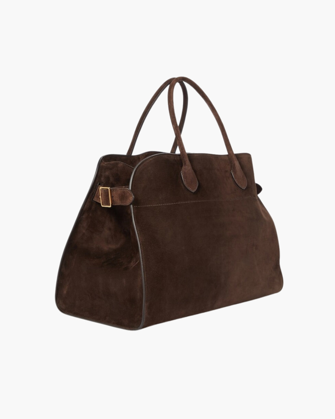 Monica Suede Bag - Coffee