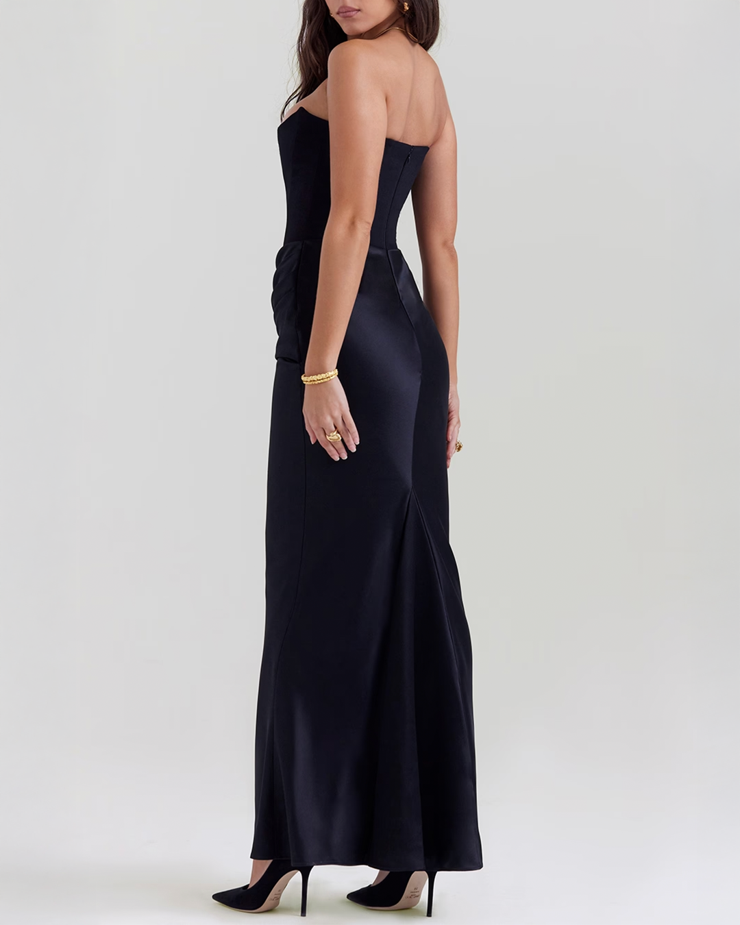 Scarlet Embrace Maxi Dress