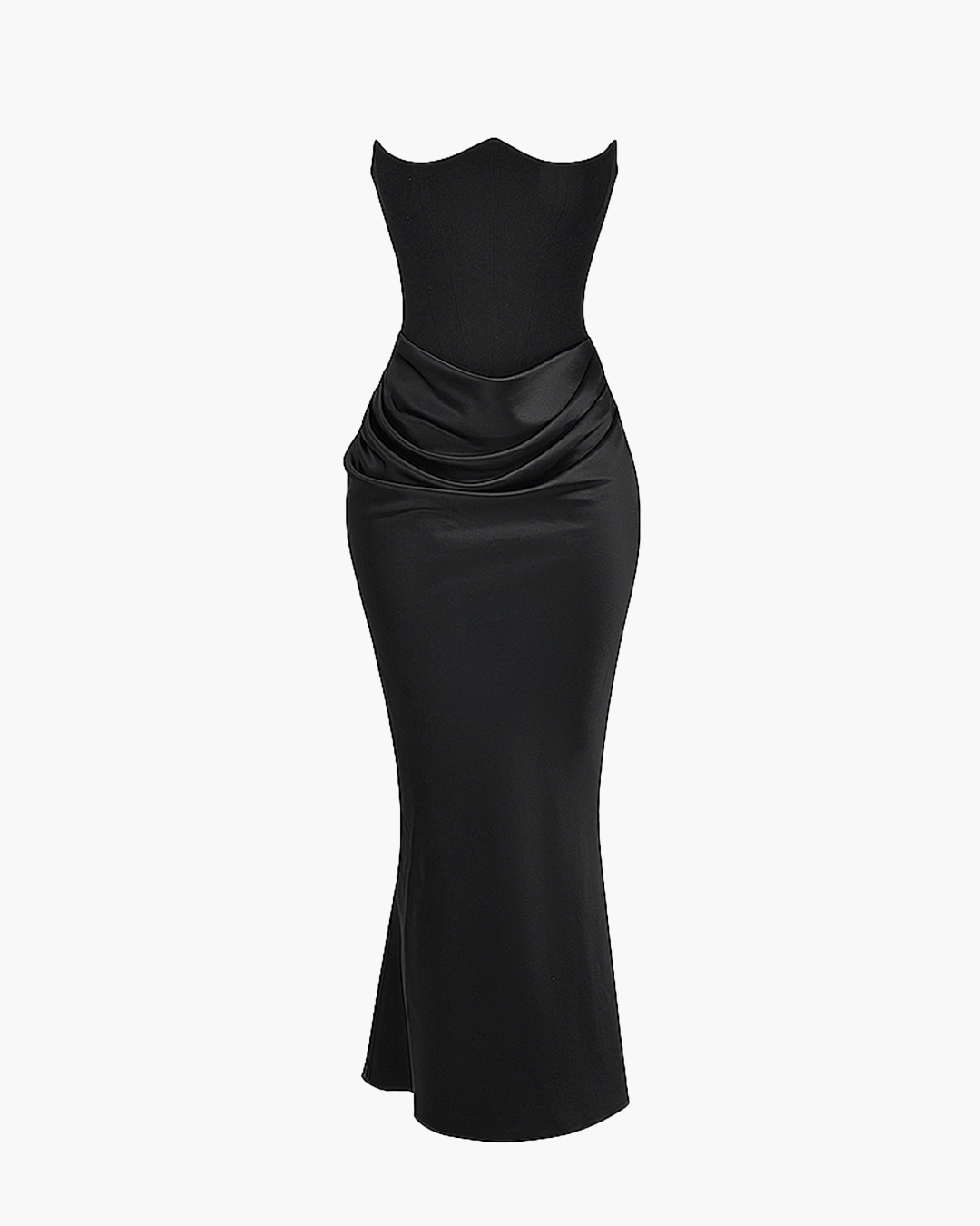 Scarlet Embrace Maxi Dress