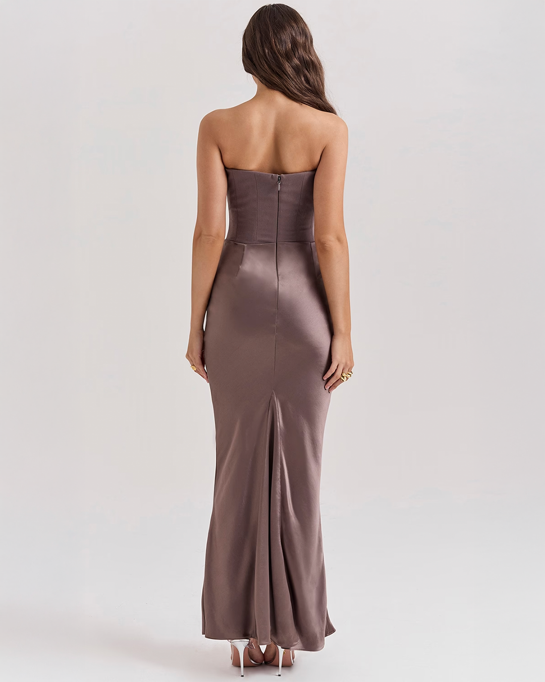 Scarlet Embrace Maxi Dress
