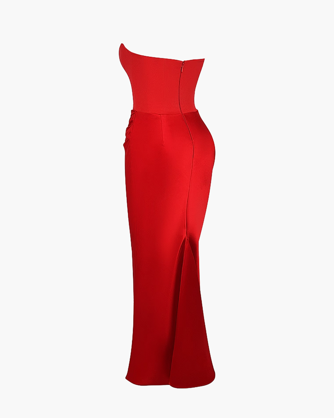 Scarlet Embrace Maxi Dress