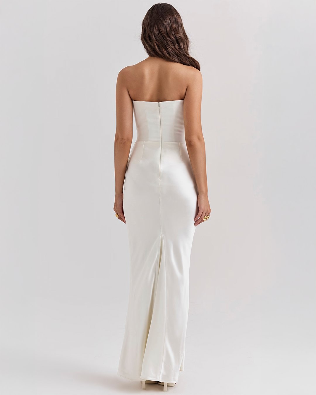 Scarlet Embrace Maxi Dress