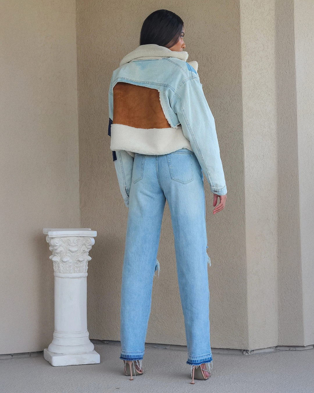 Lucilla Patchwork Denim Jacket