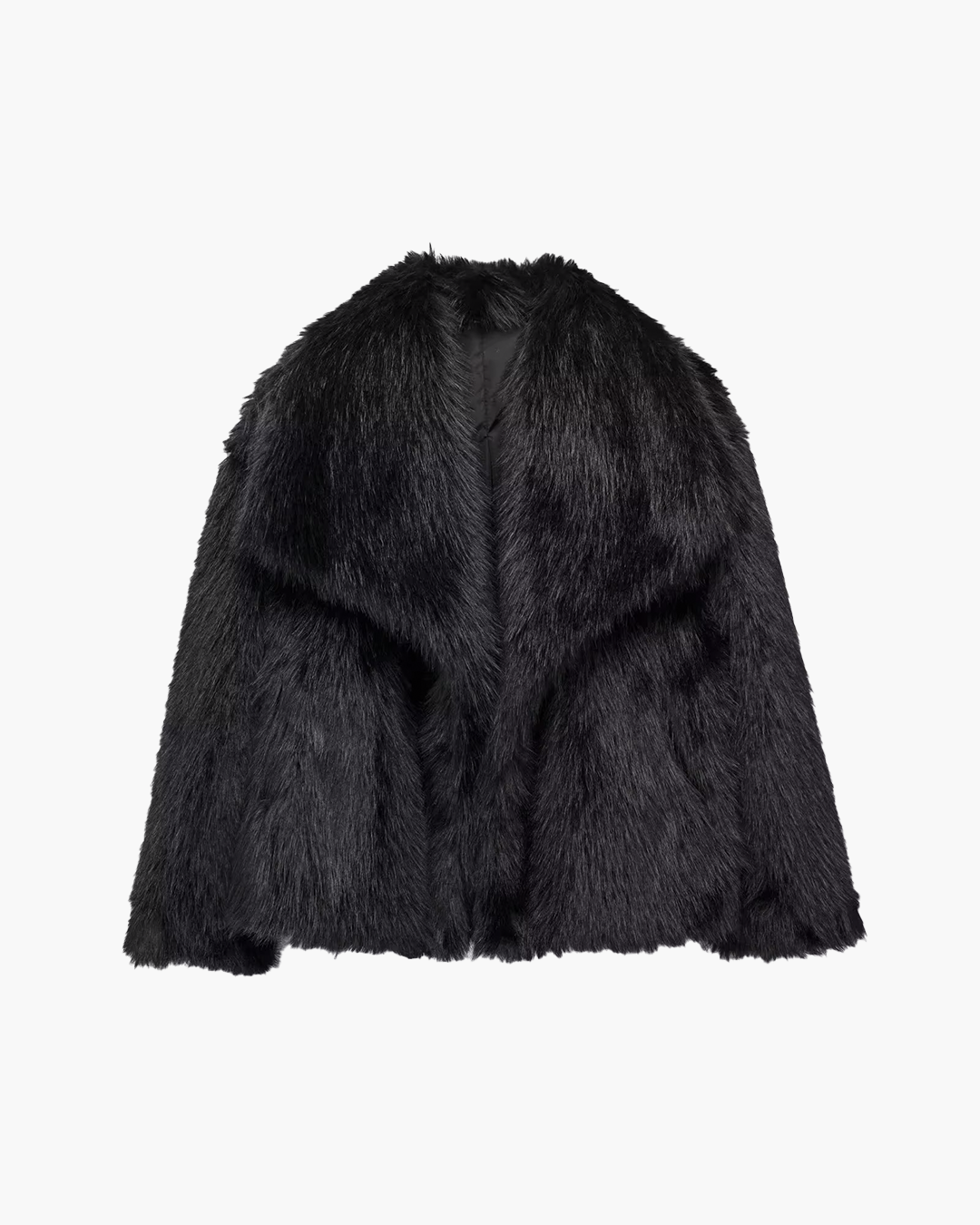 Veste en fausse fourrure du Nord