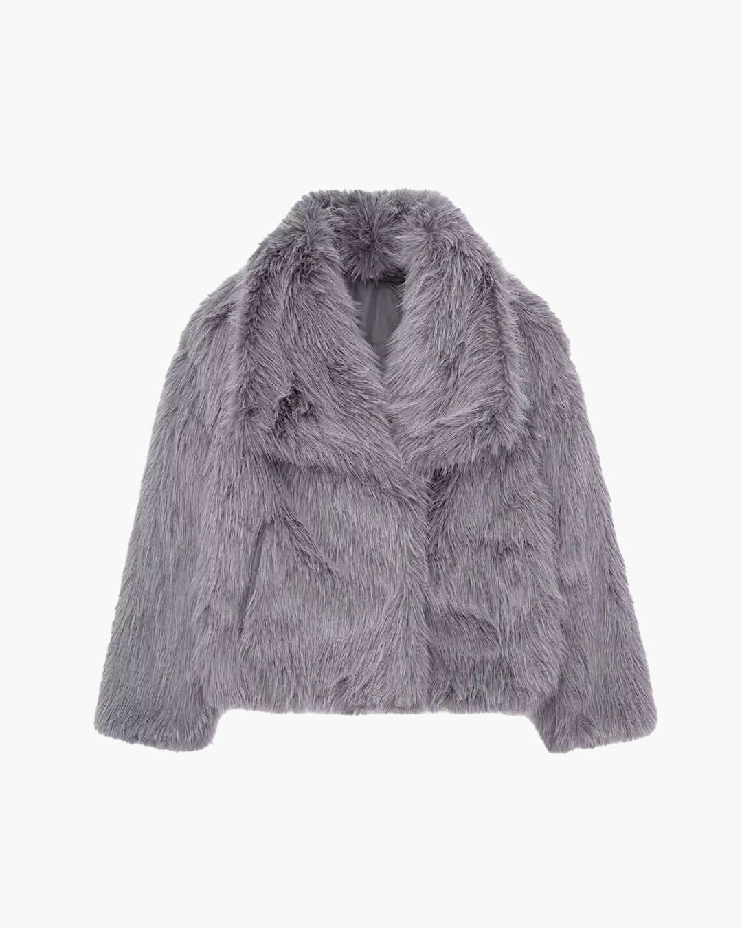 Veste en fausse fourrure du Nord