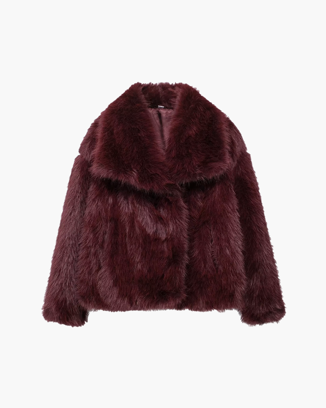 Veste en fausse fourrure du Nord