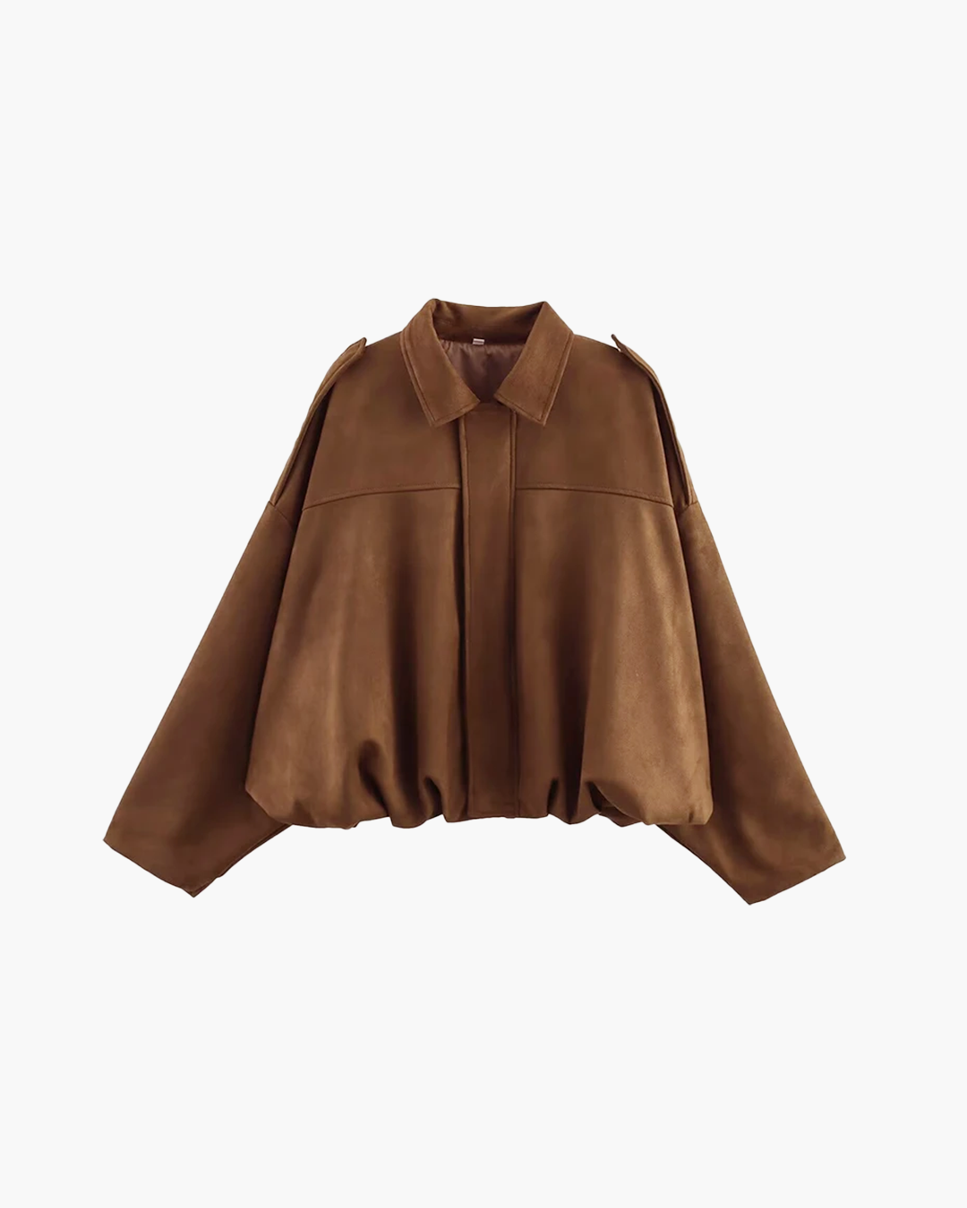 Noa Suede Bomber Jacket