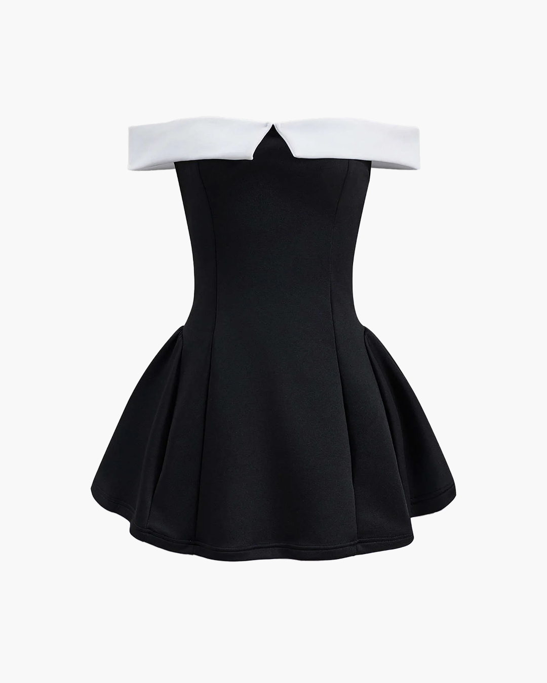 Monaco Off-Shoulder Flare Dress