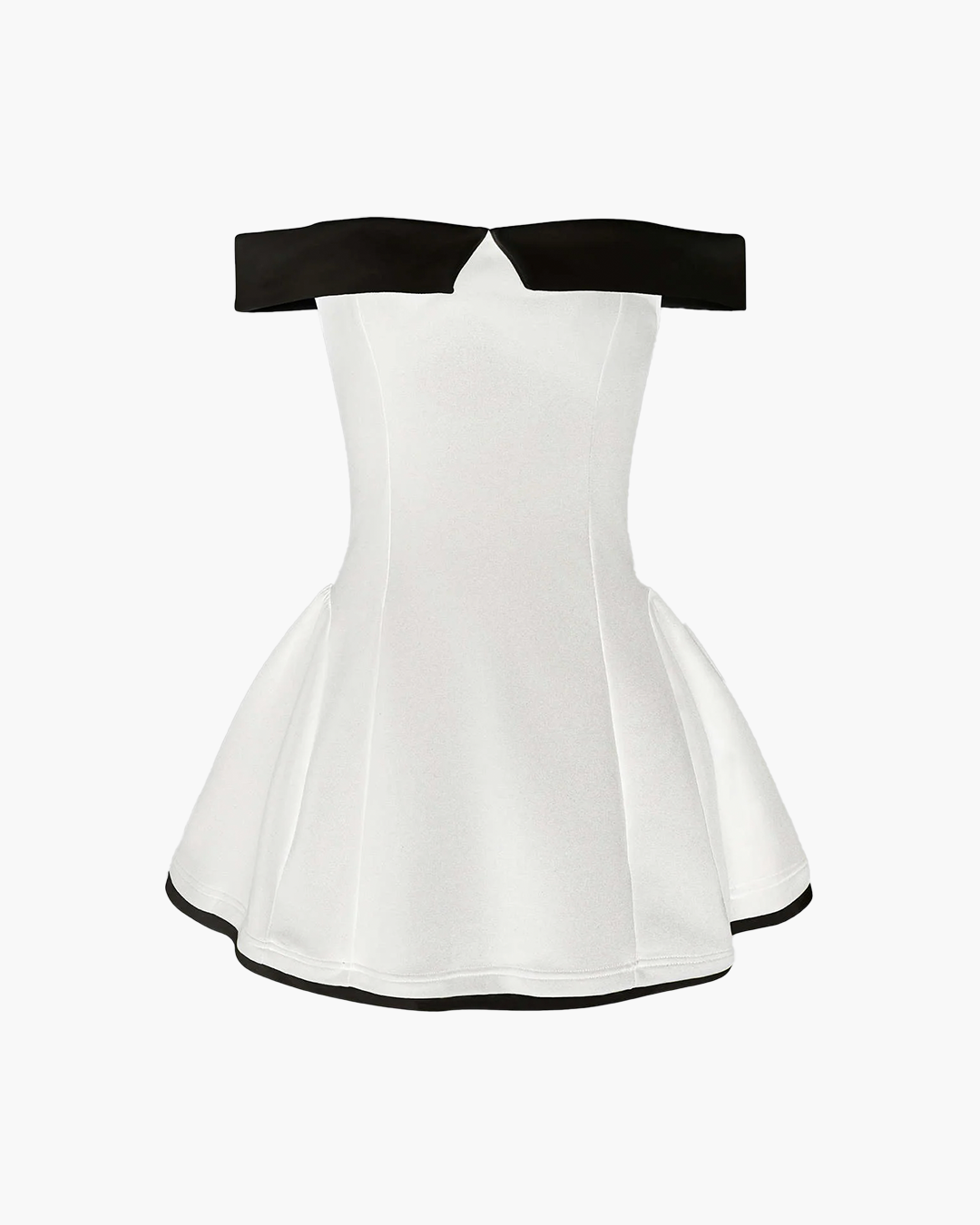 Monaco Off-Shoulder Flare Dress