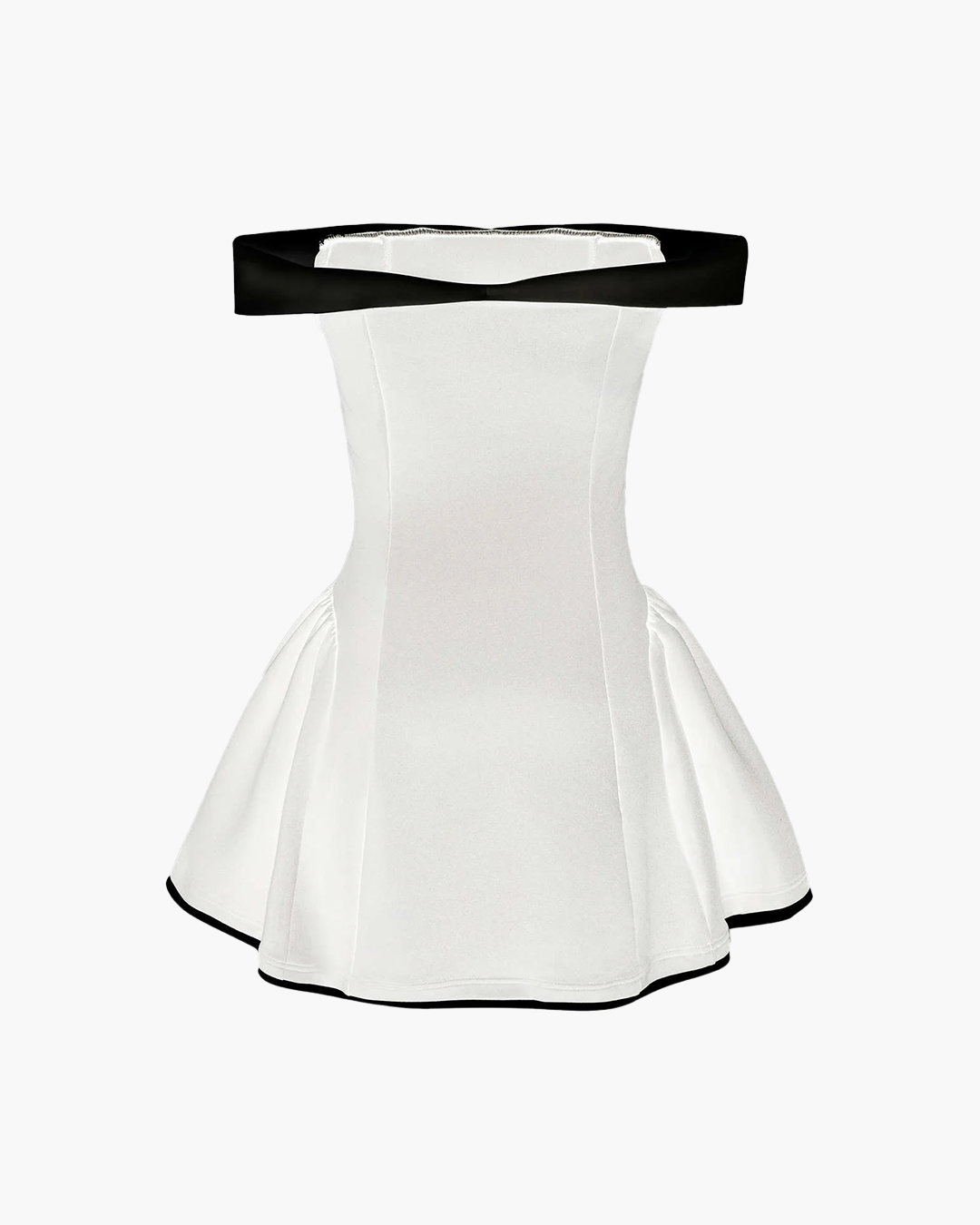 Monaco Off-Shoulder Flare Dress