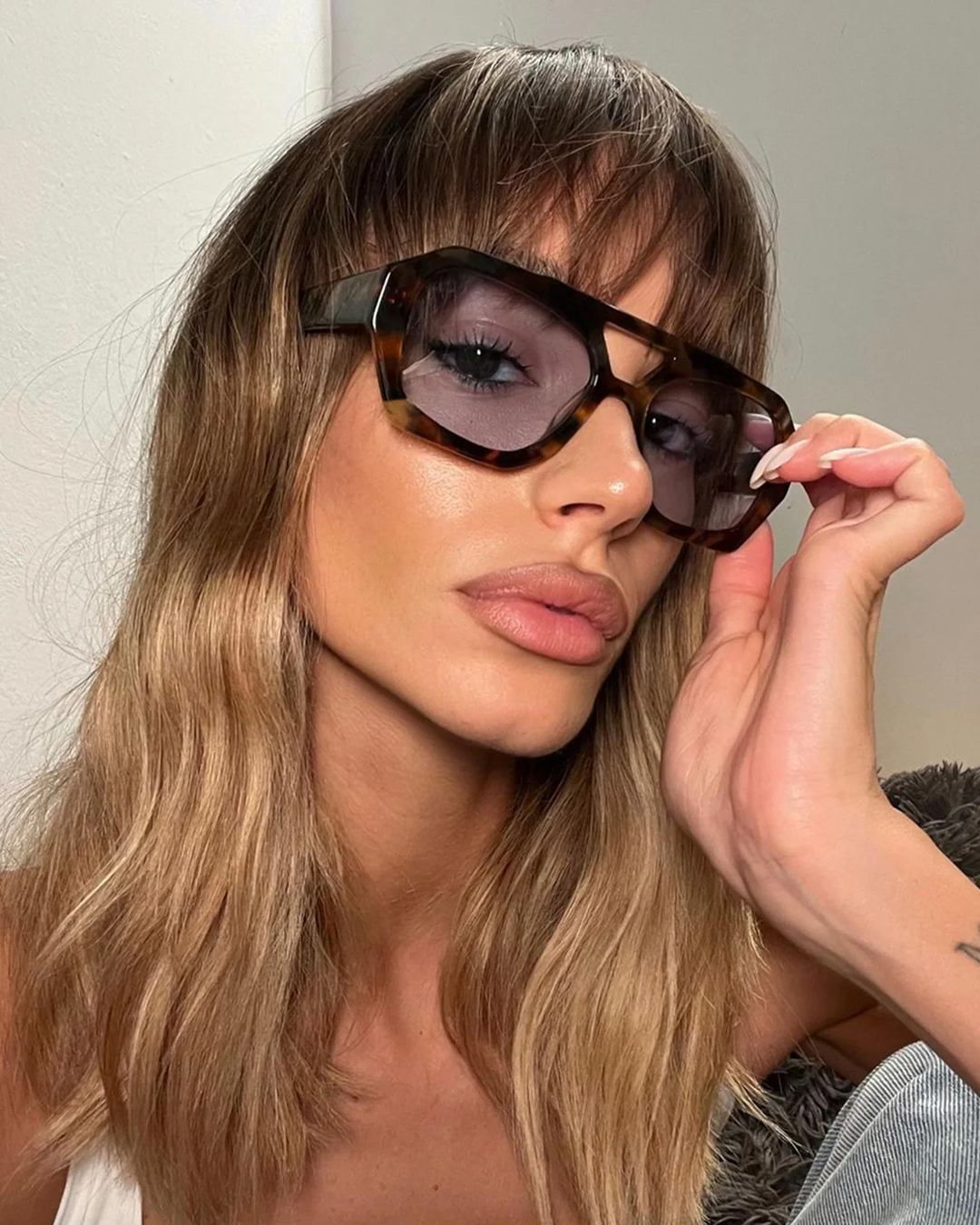 Suki Sunglasses - Tort/Sky