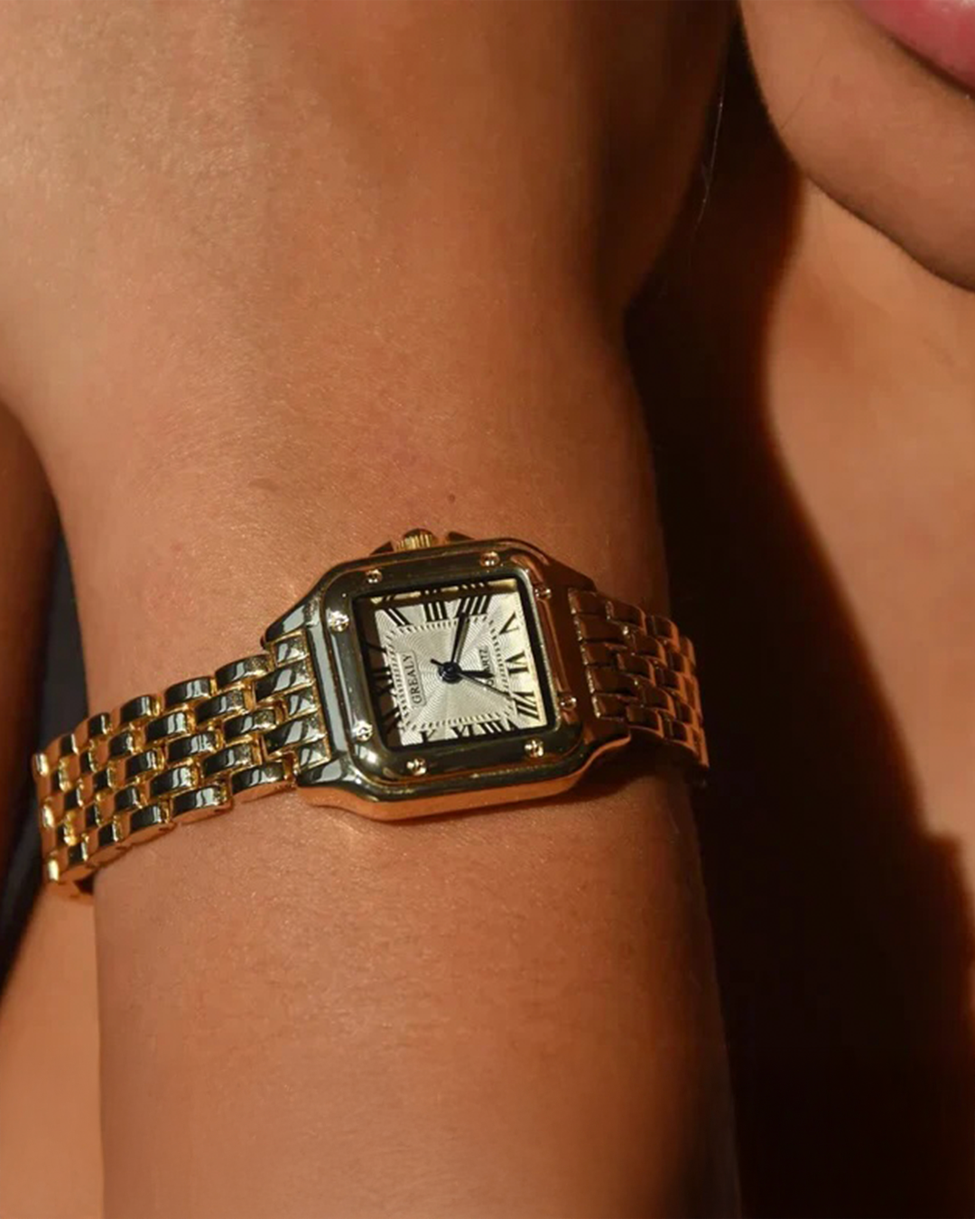 Montre Eterna en acier inoxydable