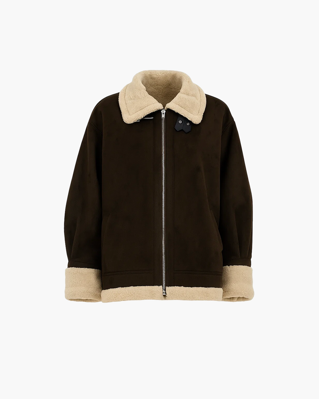 Luna Suede Shearling Jacket