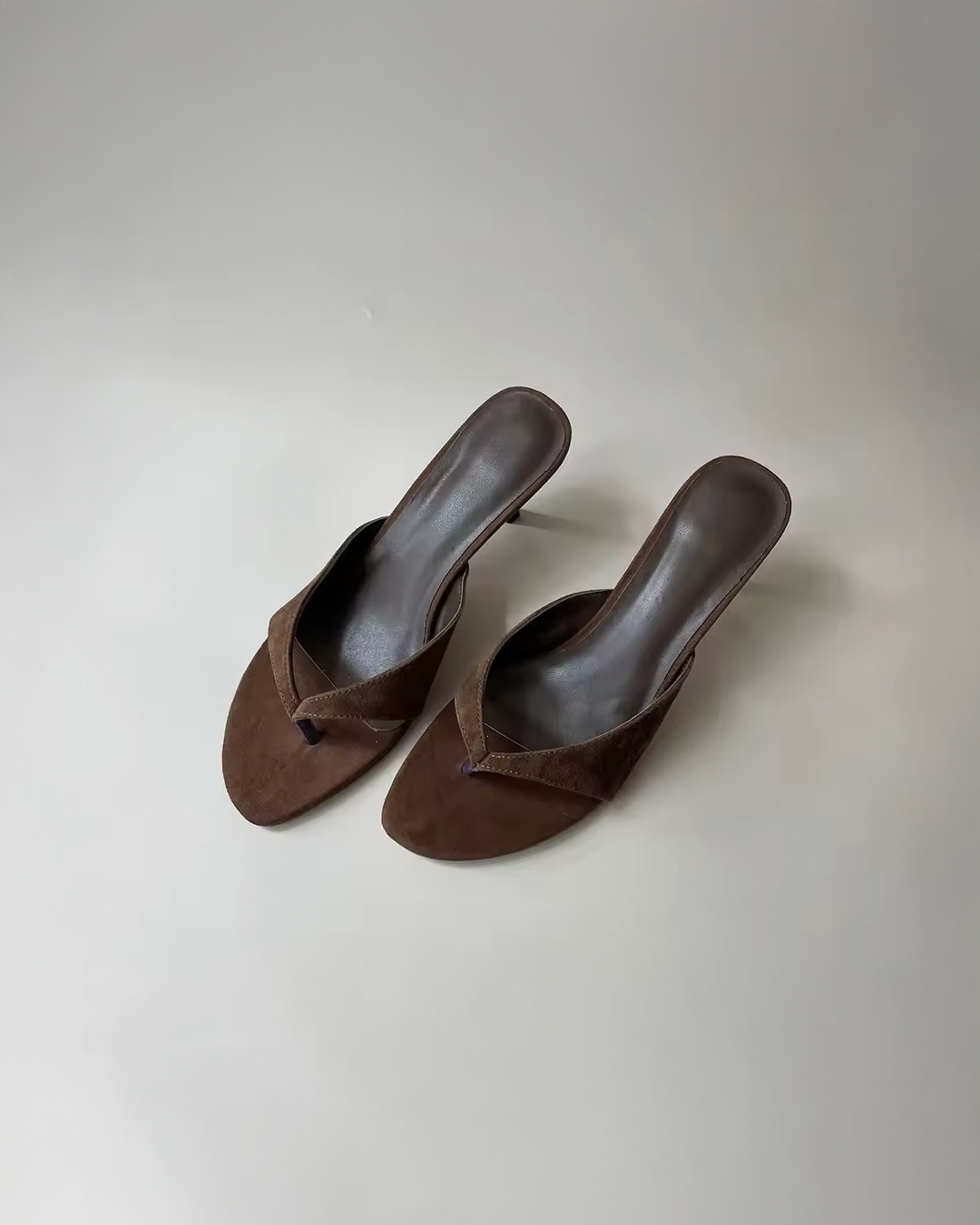 Maison Aurelle Suede Heels