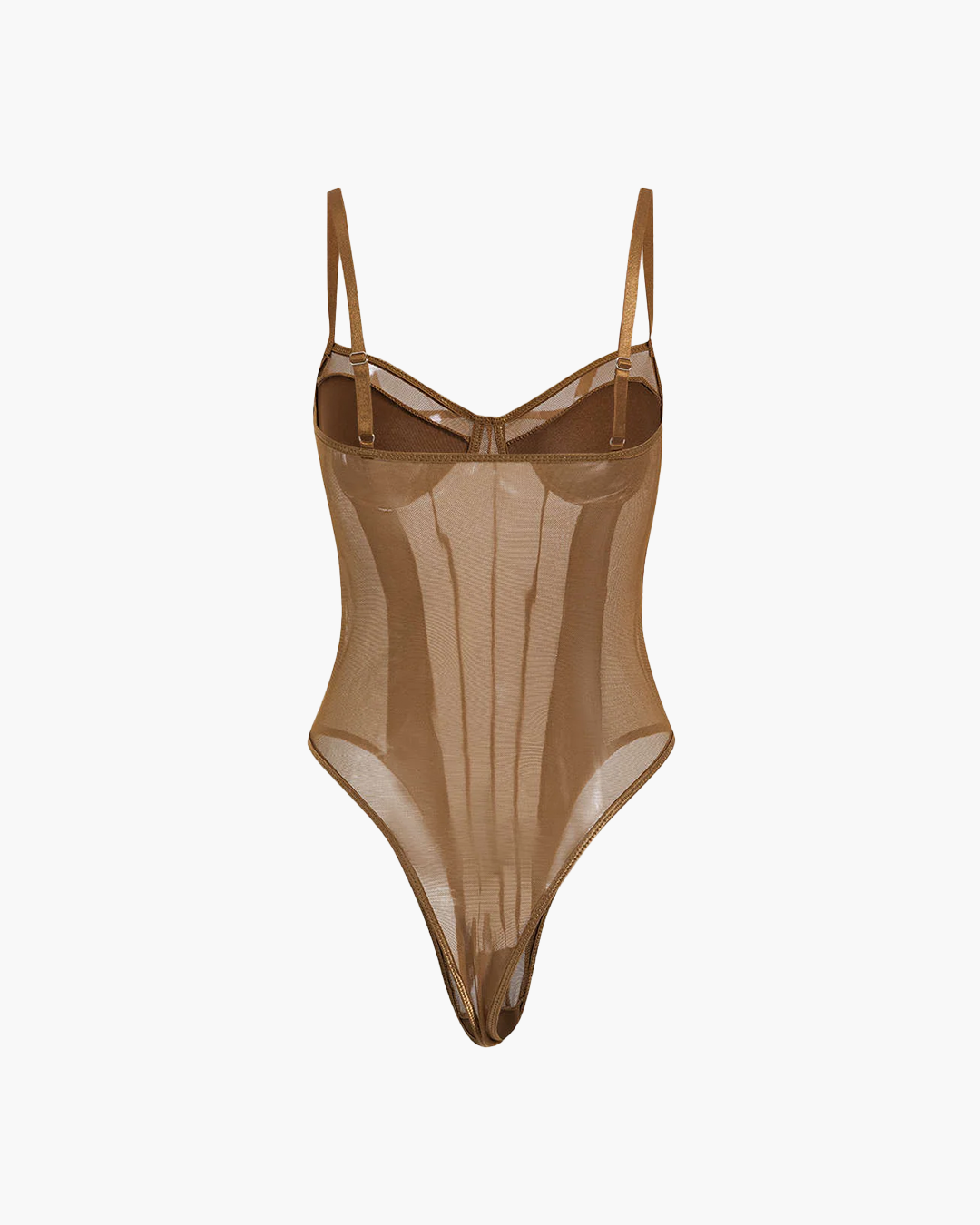 Milou - Mesh Corset Slip Bodysuit