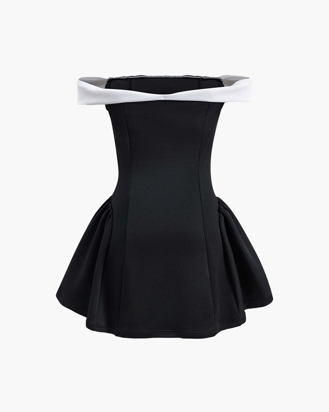 Monaco Off-Shoulder Flare Dress