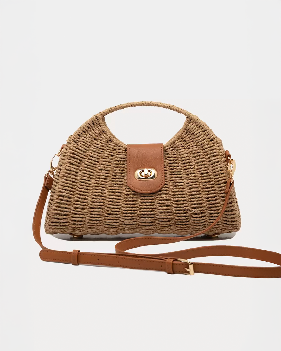 Boho Straw Carryall